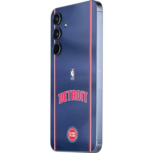 NBA Detroit Pistons Jersey Galaxy A35 5G Skin
